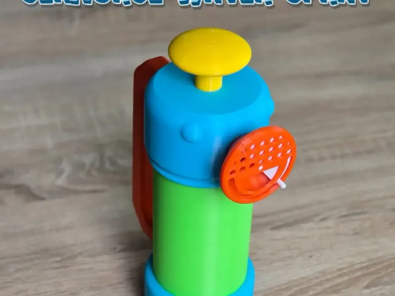 Seahorse Water Spray Bath Toys