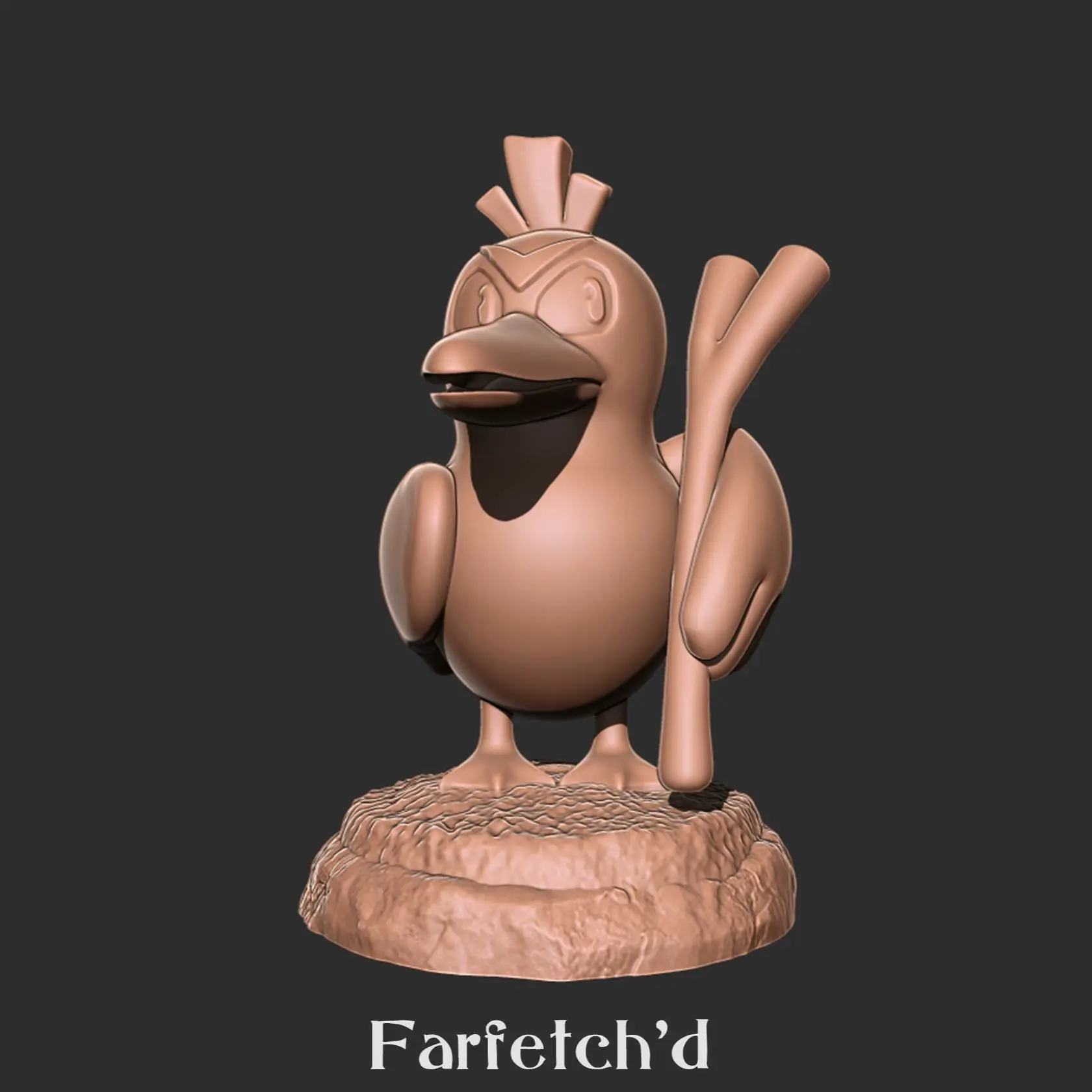 Pokemon Farfetchd 3d print model