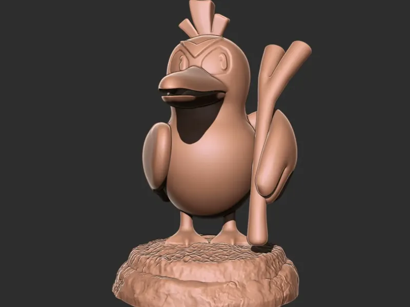 Pokemon Farfetchd 3d print model
