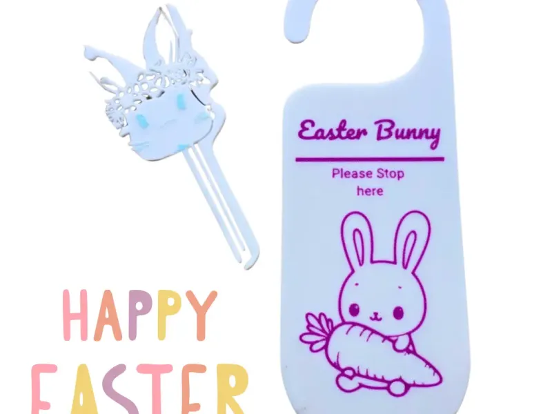 Easter Bunny Key & Hanger – Magic Doorway Set