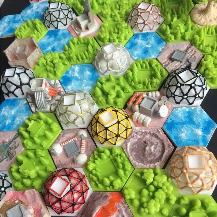 Dome Cities for Terraforming Mars game