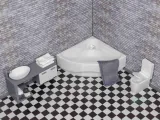 Get the Bathtub 1/12 scale STL file for Dollhouse now!-8