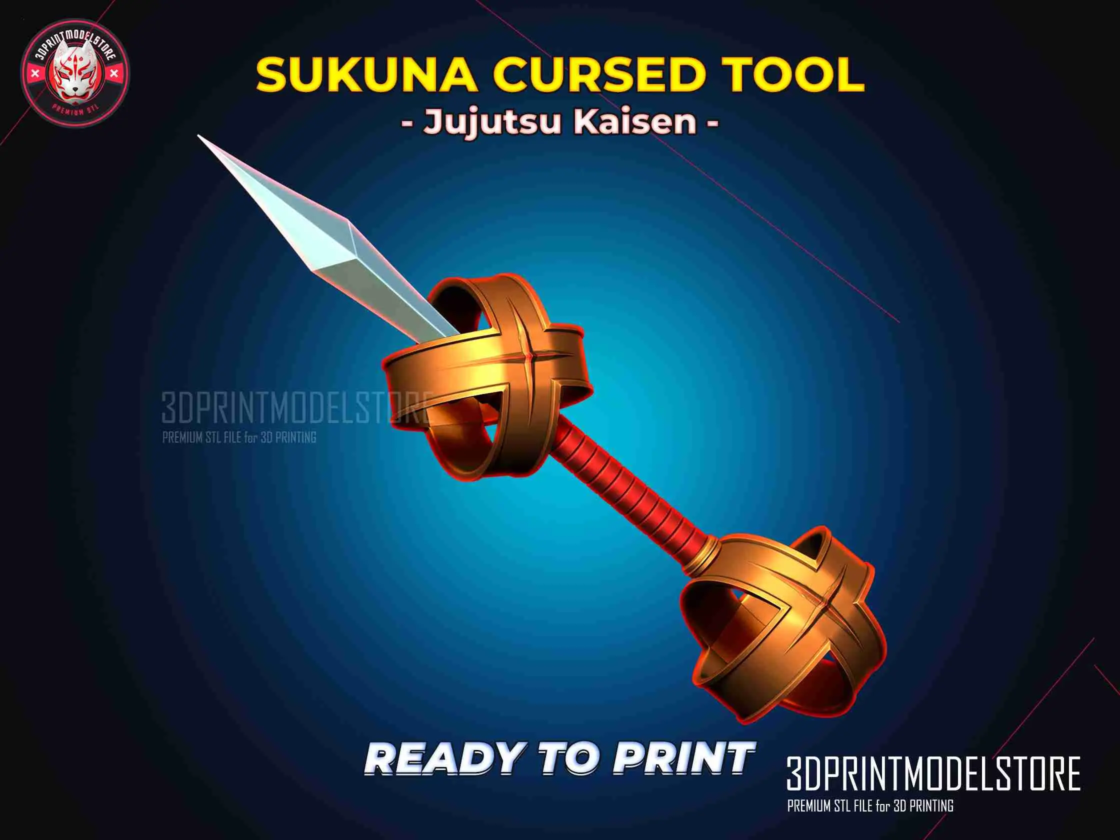 Arma maledetta Sukuna - Jujutsu Kaisen Cosplay