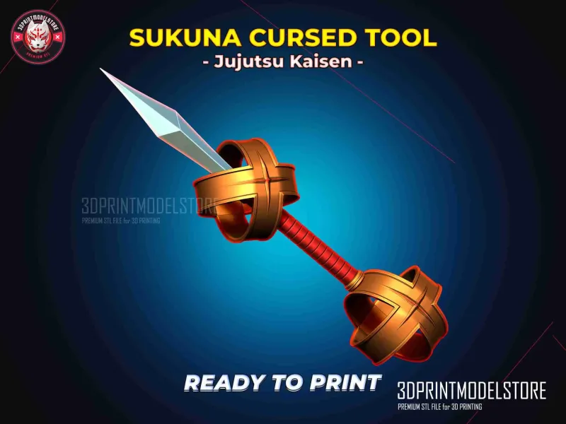 Sukuna blestemat instrument armă - Jujutsu Kaisen Cosplay