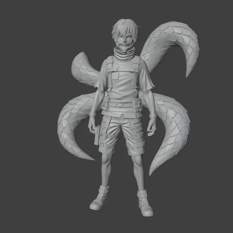 Anime Tokyo Ghoul Ken Kaneki (En 2 partes y una sola parte)