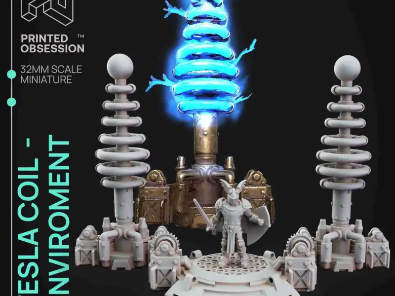 Enviroment - Tesla Coil- Dr Frankensteins Monster-Presupport