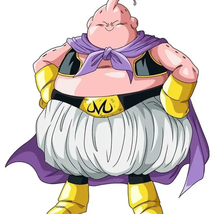 Magin boo dragon ball z keychain