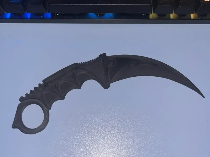 Karambit Messer CSGO 3D-Druck