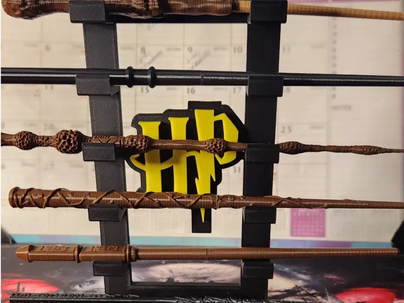 6 Wand Wall Mount for Harry Potter Characters
