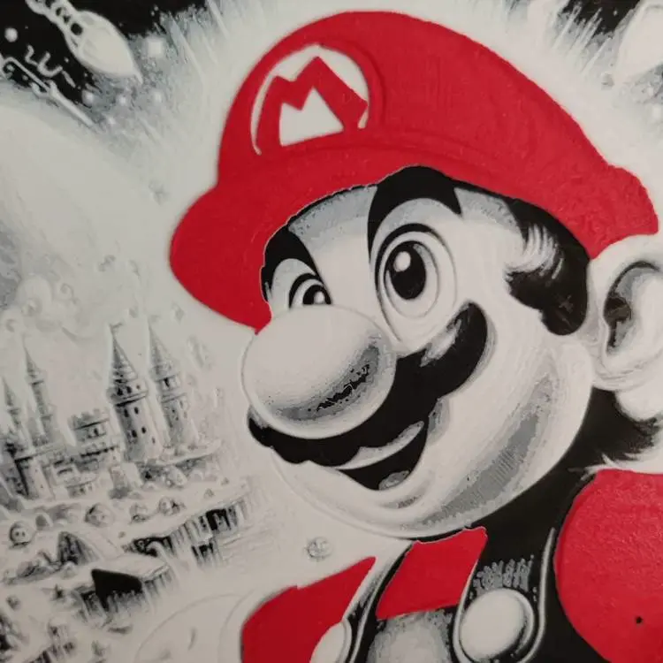 Hueforge Super Mario Bros