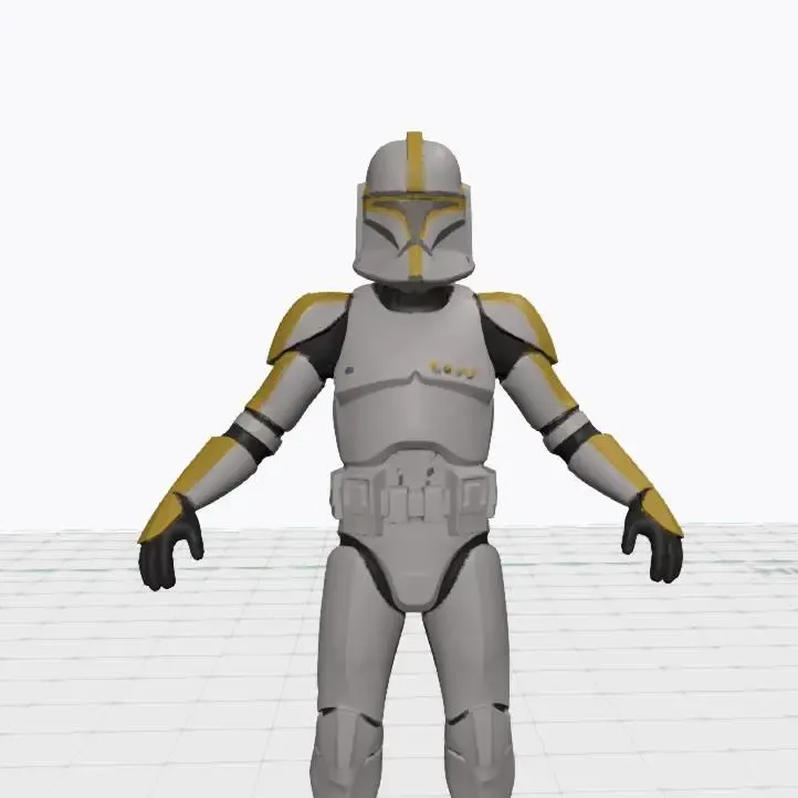 clone trooper commander cube me