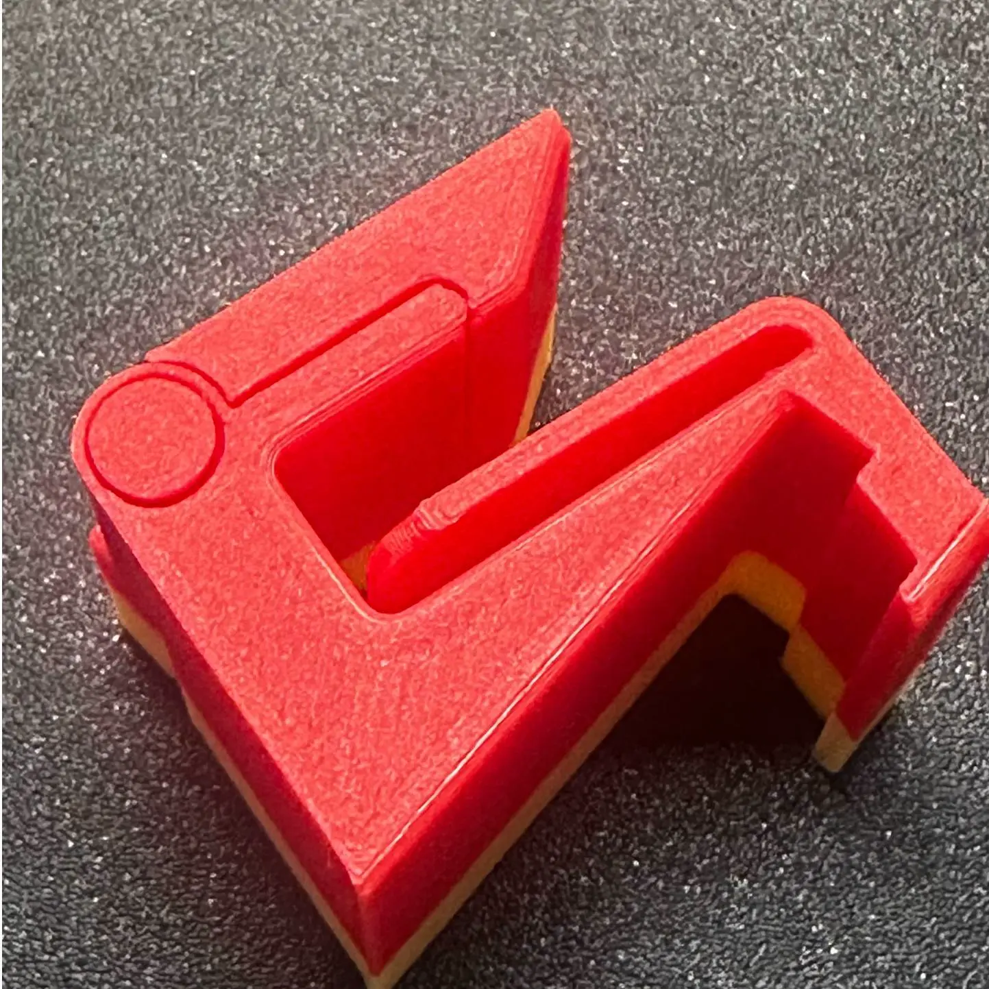 iphone display mounting bracket and EU USB plug spacer