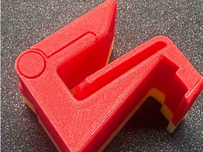 iphone display mounting bracket and EU USB plug spacer