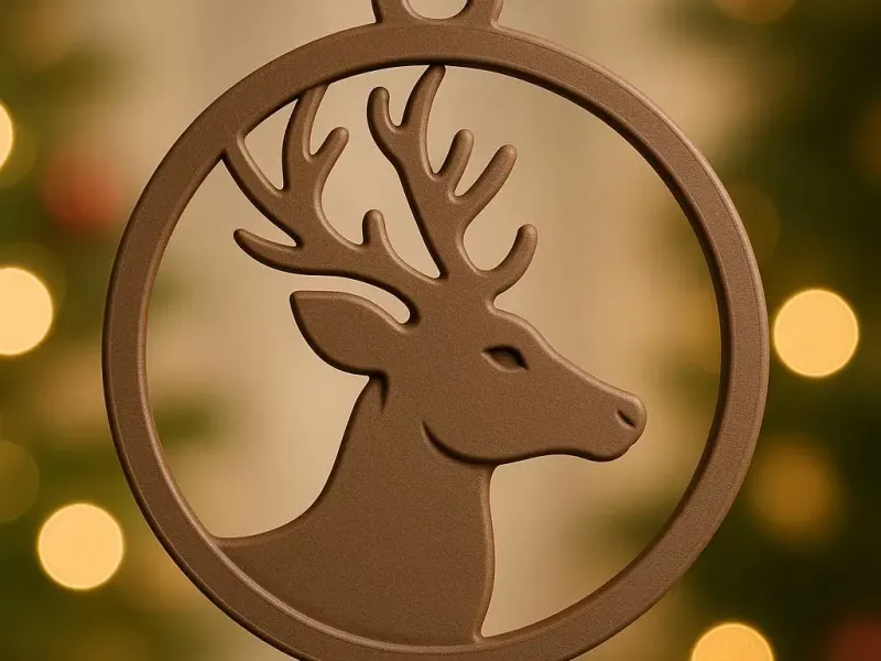 Christmas Reindeer Ornament