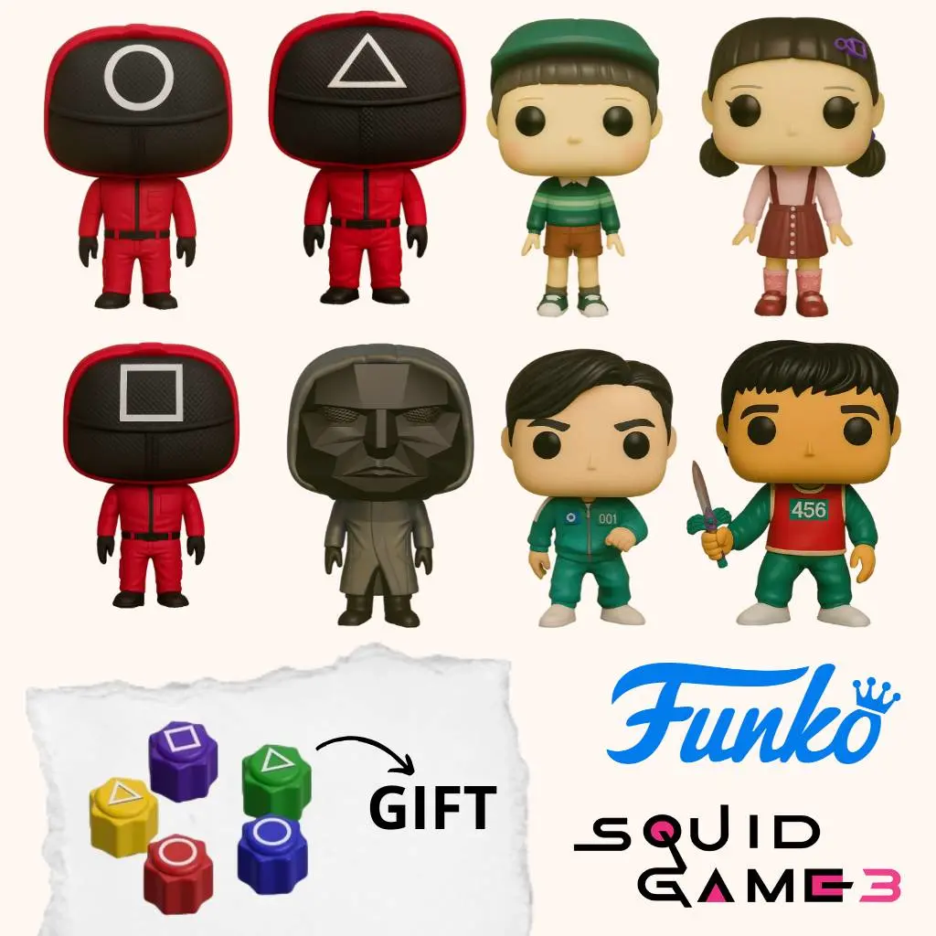Pack Squid Game - Funko Pop