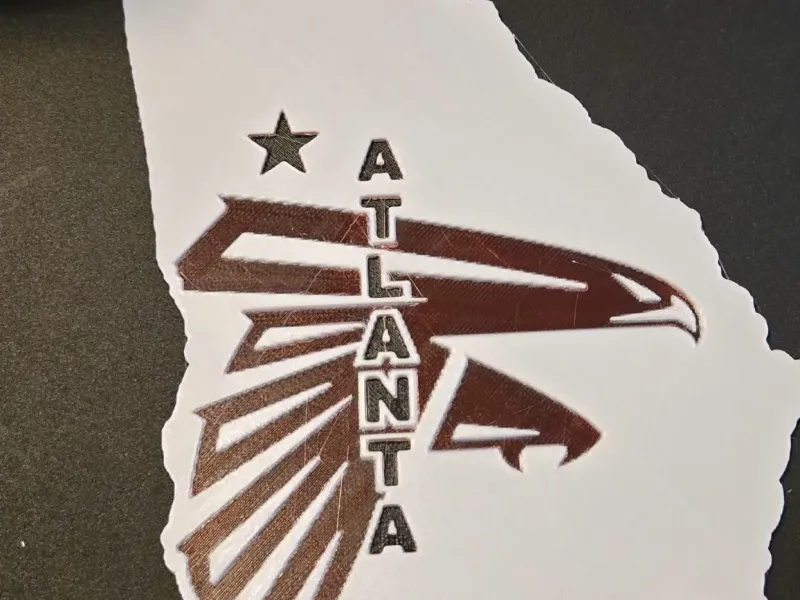 Atlanta Falcons hueforge