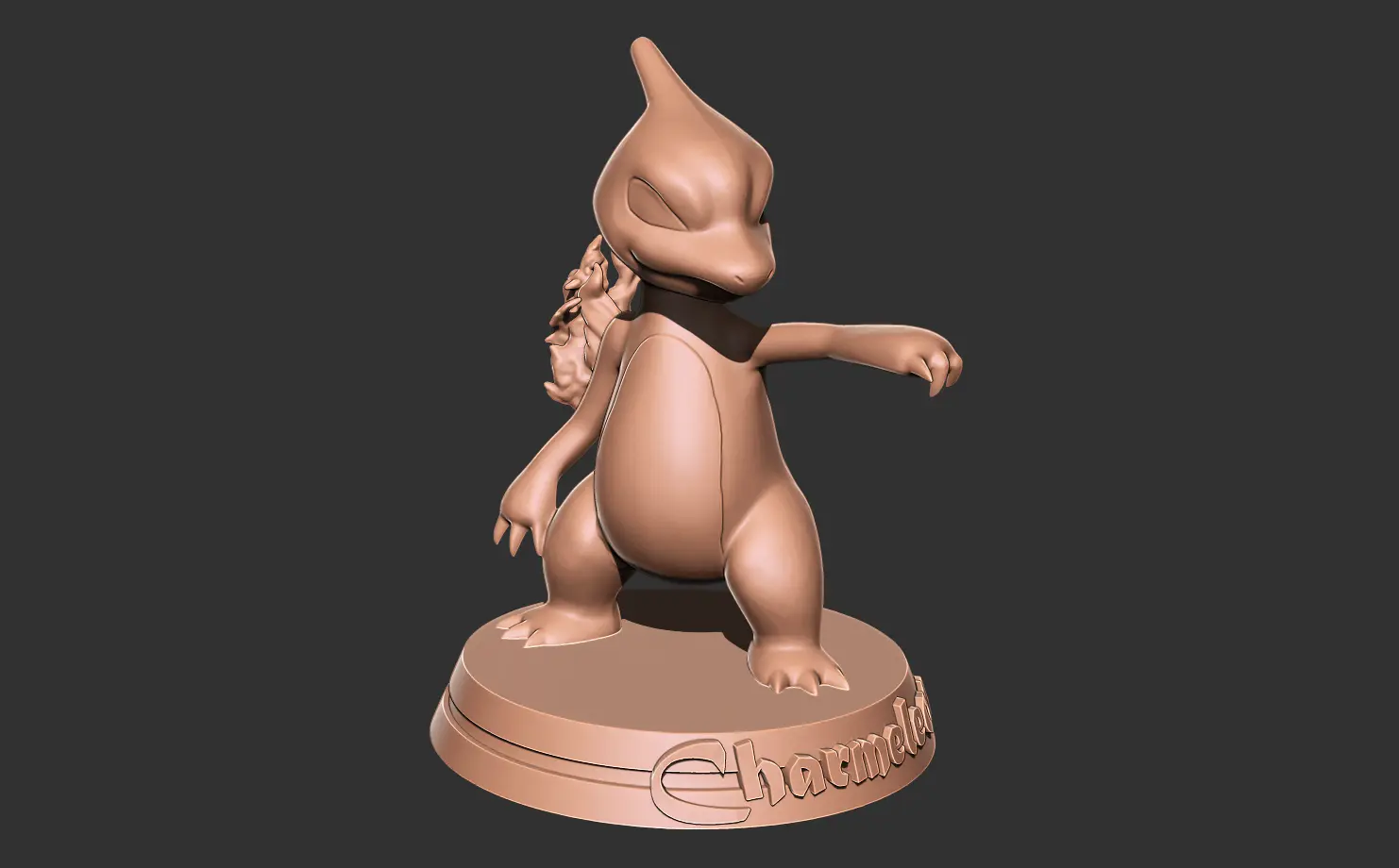 Characters Creatures STL Download Pokemon Charmeleon 3D Print Characters Creatures STL Download Pokemon Charmeleon 3D Print