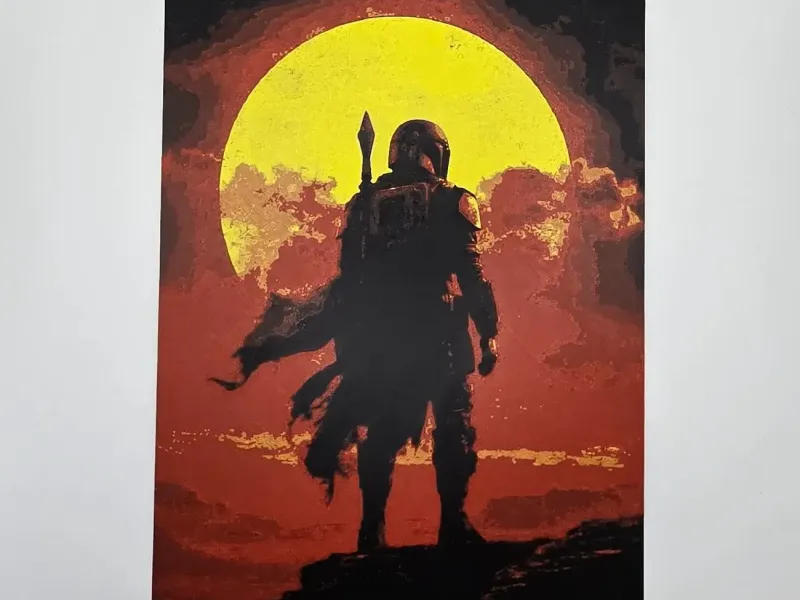 The Mandalorian Sunset