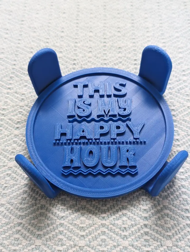 My Happy Hour Coaster w/holder (holds 6)