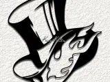 persona 5 thieves hat wall art home decor-0