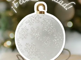 bola de arbol de navidad