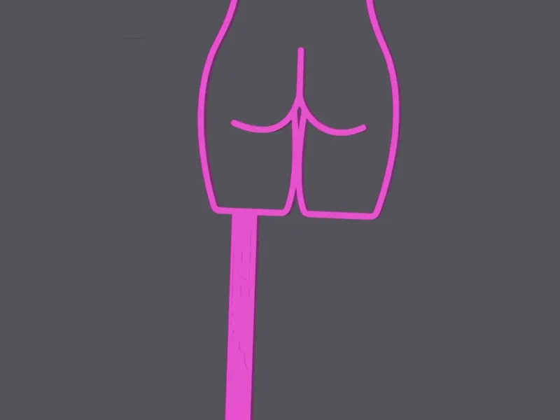 Female Hips/Butt - Caketopper v3