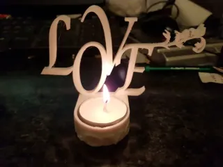 Valentines Tealight Holder