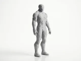 Mark 85 Iron Man Marvel Figurine 3D Printable