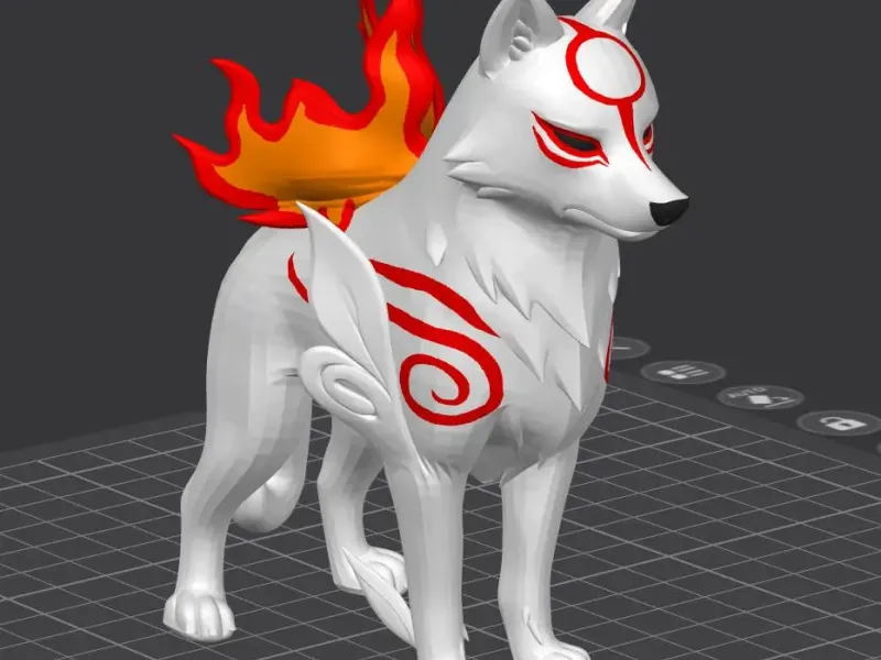 Okami Amaterasu chibi