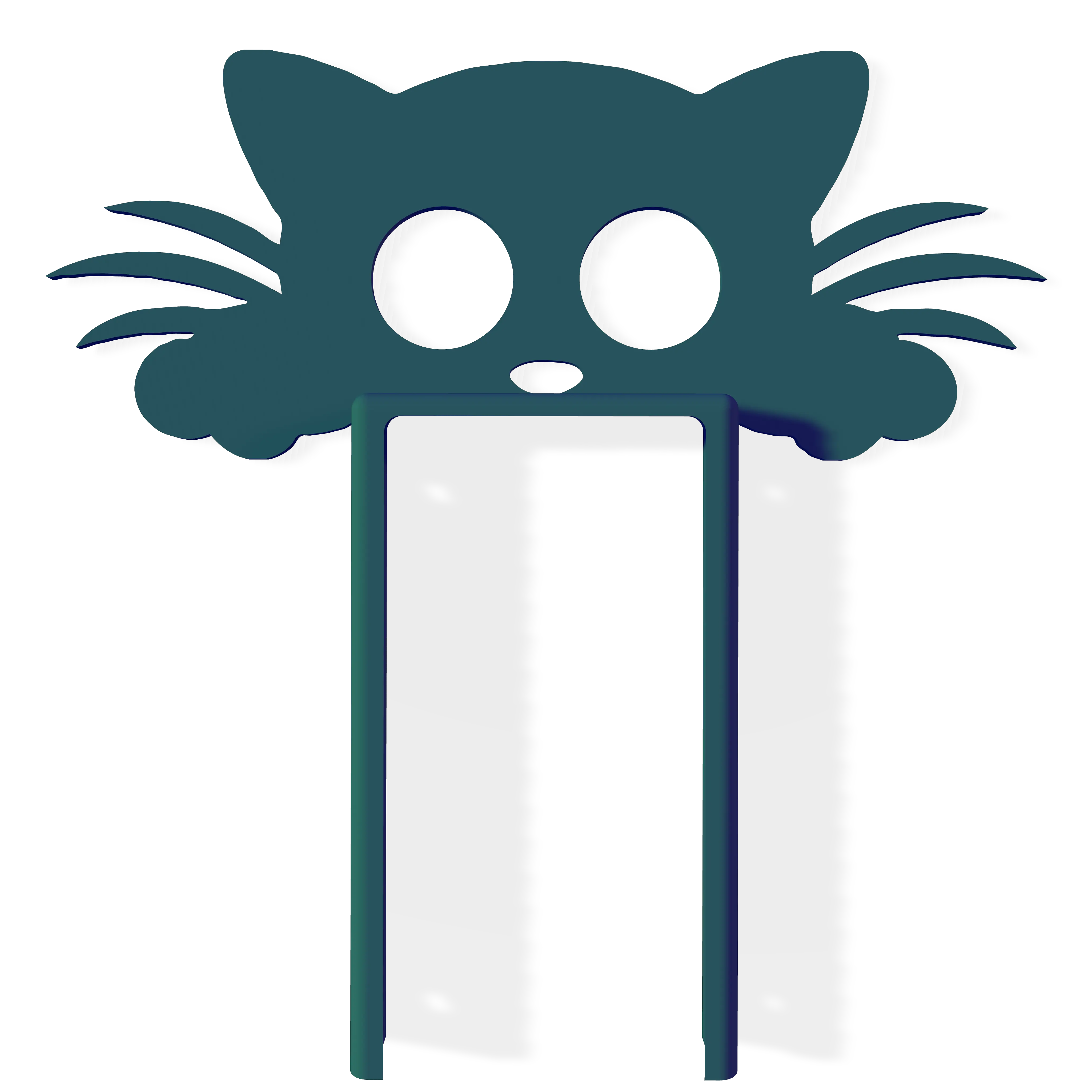 Cat Peeking-001 - Ring Door Bell Decoration -