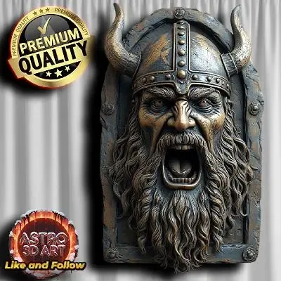 Art mural Viking