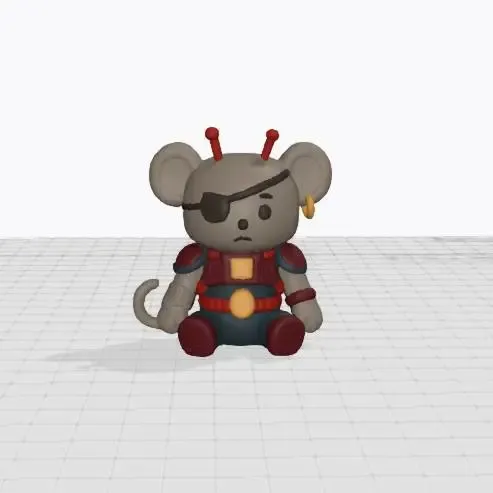 Modo from "Biker Mice From Mars" cute version