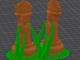 Reina ajedrez tematico Imperio Maya 3MF-4