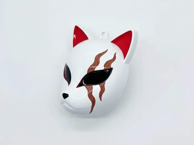 Kimetsu No Yaiba Mask Key Ring