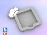 Post-It, Sticky Note Holder Chef-1