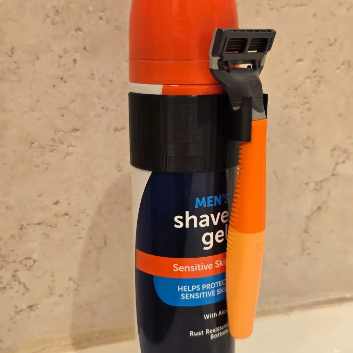 3D Printer Files | 3MF File | Shaving Razor Holder/Stand | Creality Cloud