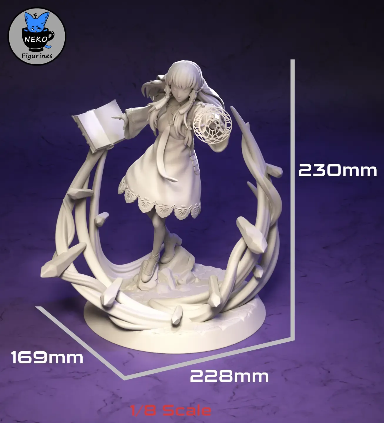 Lysithea - Fire Emblem Game Figurine for 3D Printing