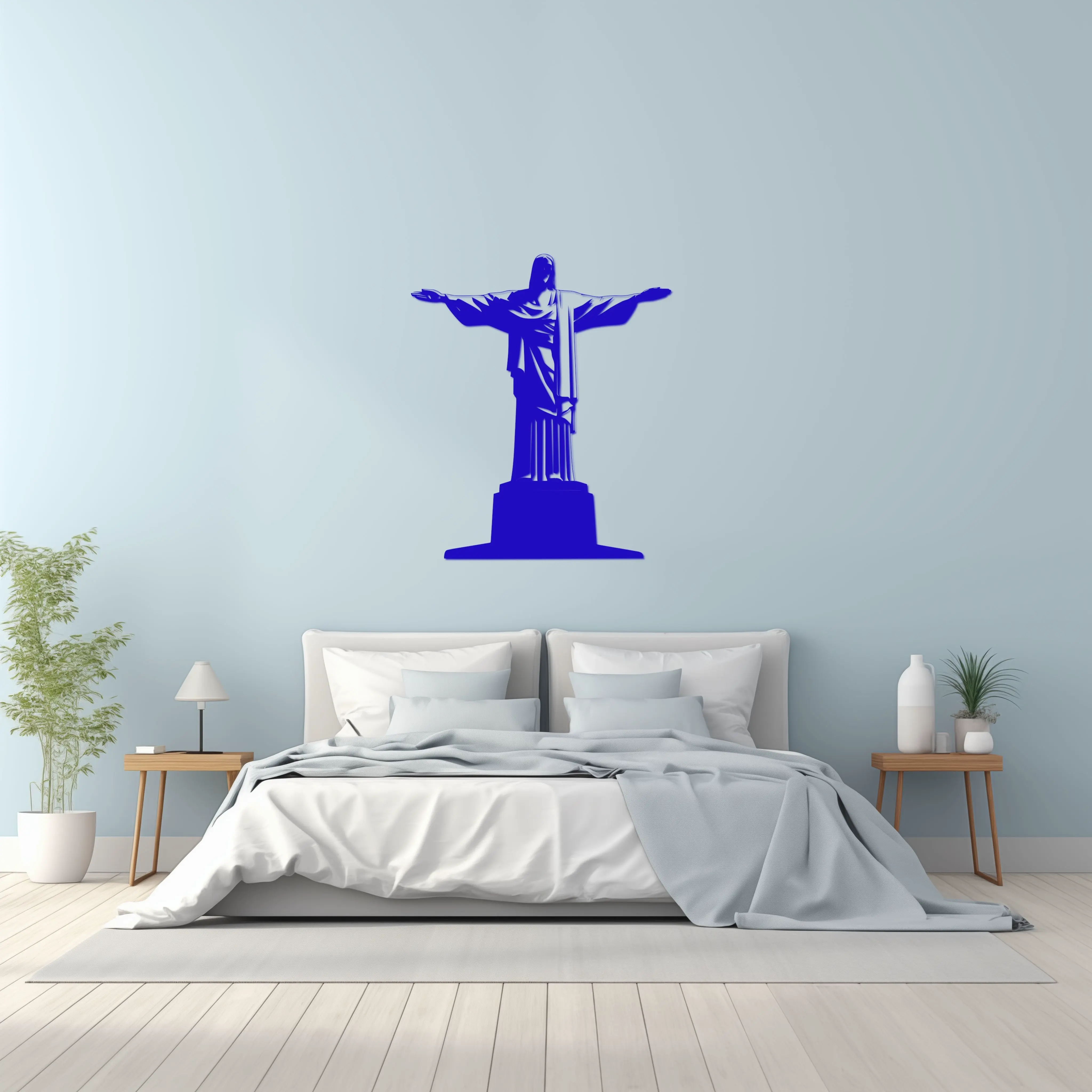Arte de parede do Cristo Redentor