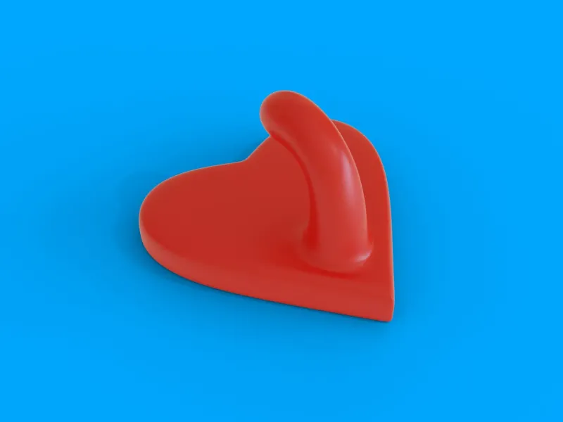 love percha en forma de corazón 02