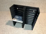 Wall holder for 20 DAT tape cassettes-2