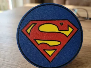 Superman Inspired Coaster