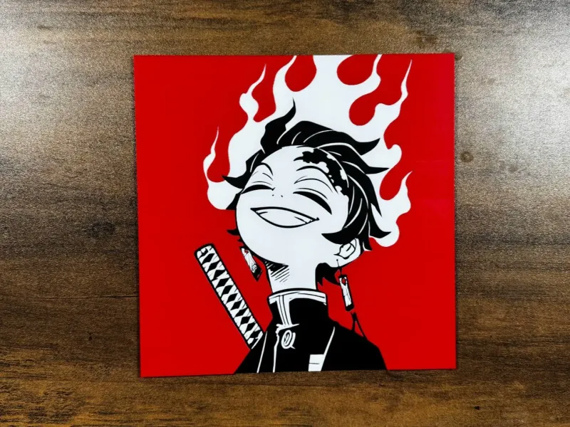 Tanjiro Kamado – Stylized Demon Slayer HueForge