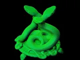 Triple Snake Jewelery Stand
-3