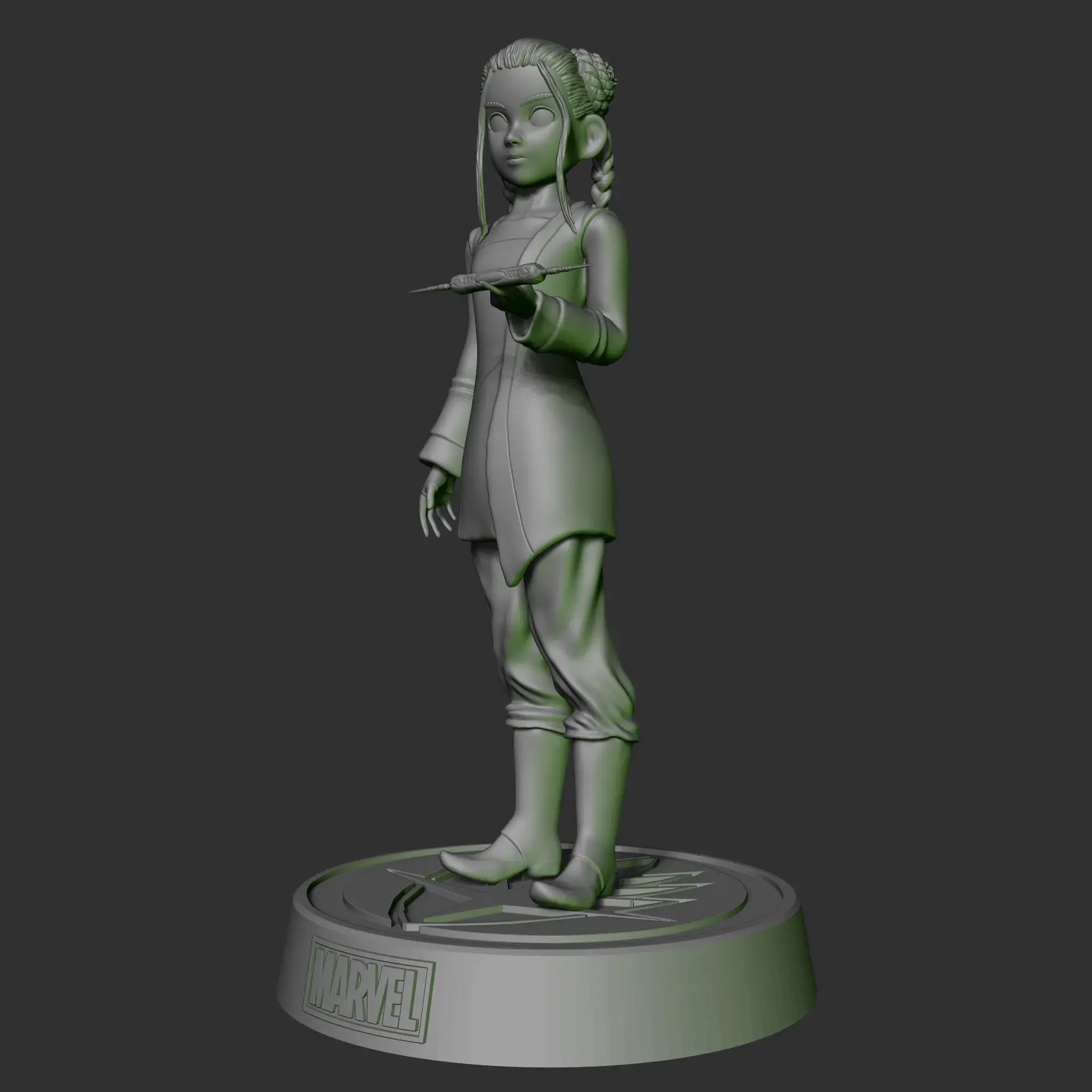 Kid Gamora - fan art