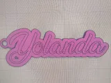 Llavero nombre Yolanda-0
