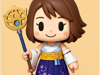 Chibi Yuna Final Fantasy