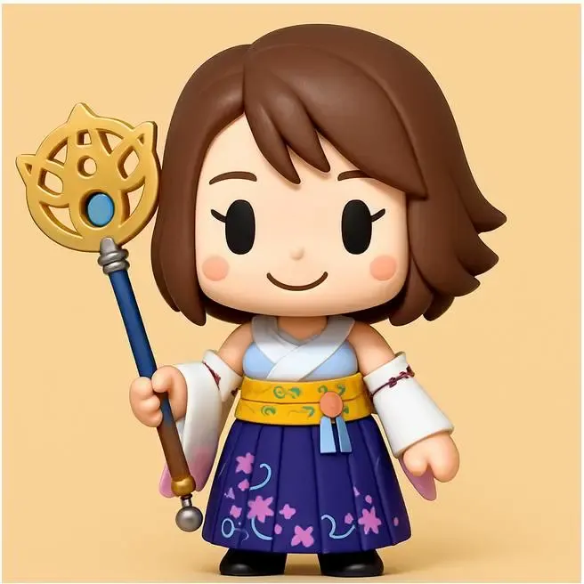 Chibi Yuna Final Fantasy