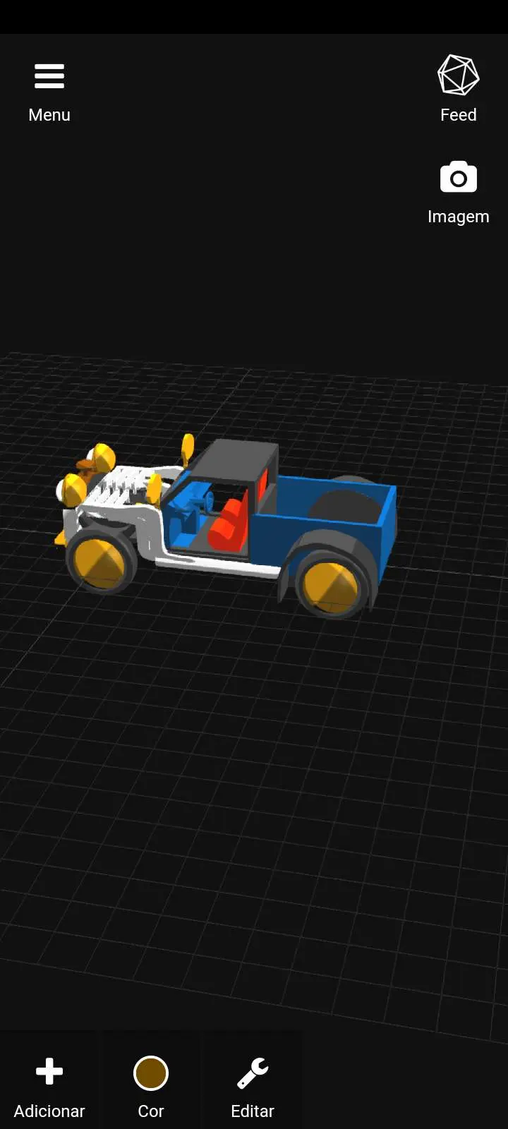 Carrello caldo con motore W16