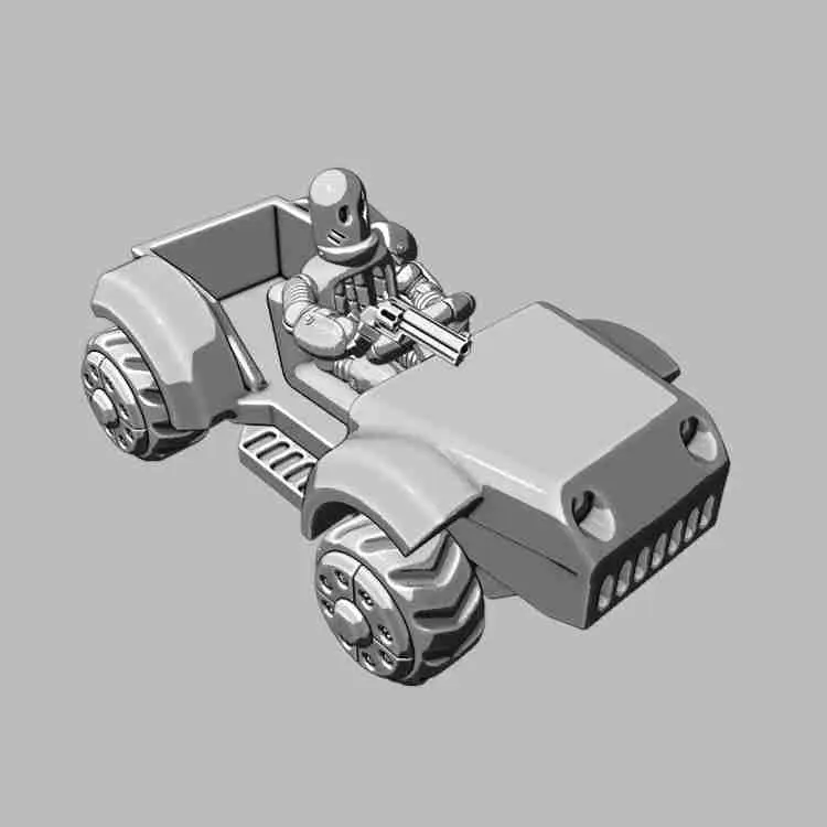 Beta Driver (32mm scale, scaleable)