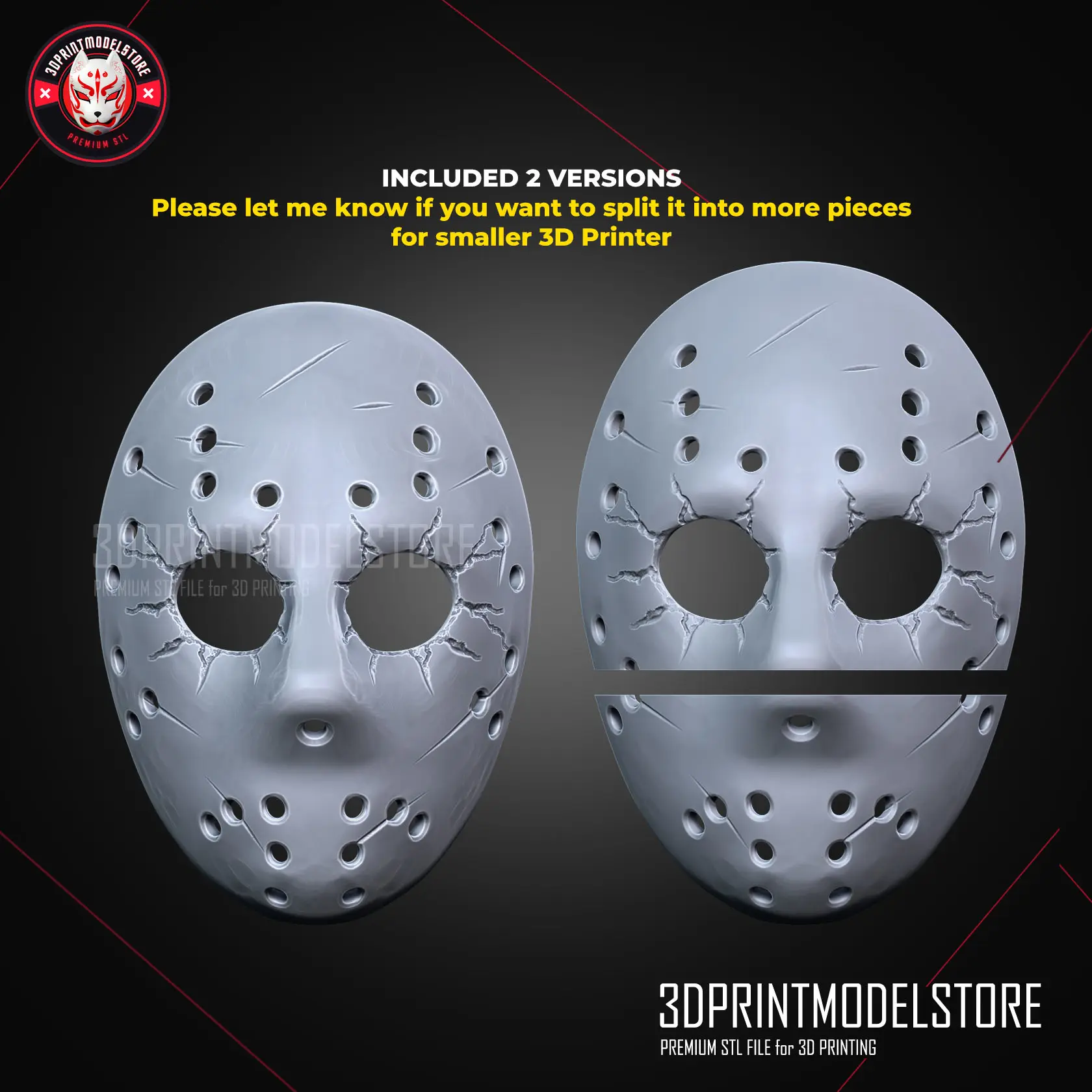 Máscara de Jason Sexta-feira 13 Halloween Cosplay
